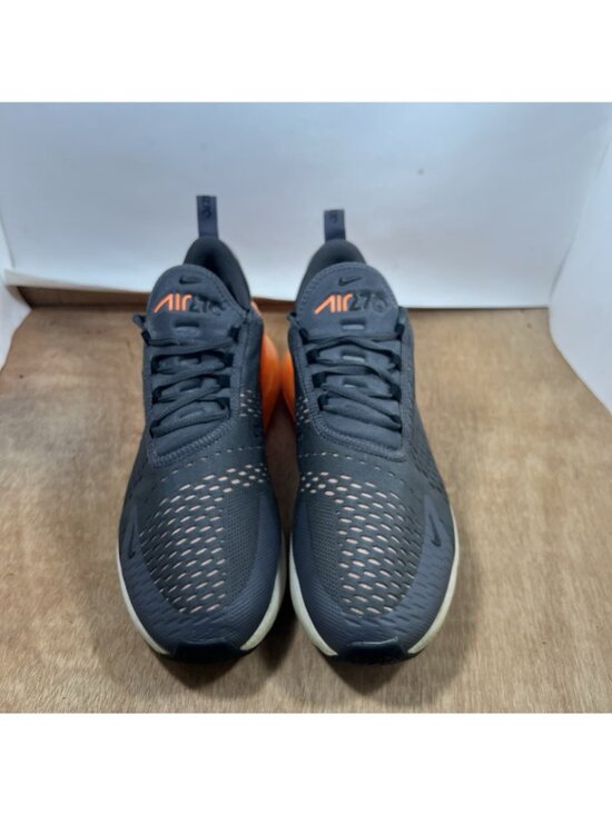 Nike Air Max 270 Men Size 11.5 Thunder Grey Total Orange AH8050-024 Sneaker main image 8